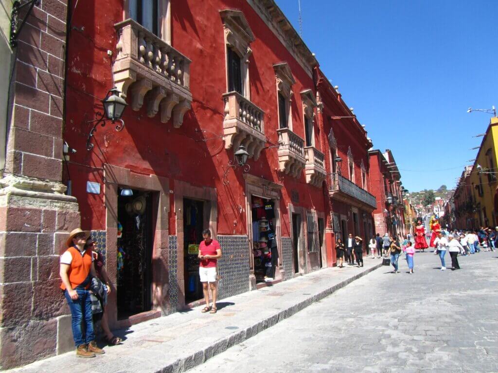 San Miguel de Allende en Mexico