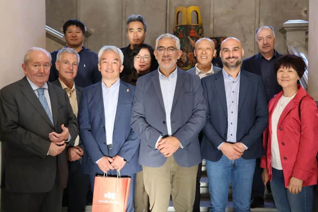 Corredor economico Galicia y Asia - Delegacion completa