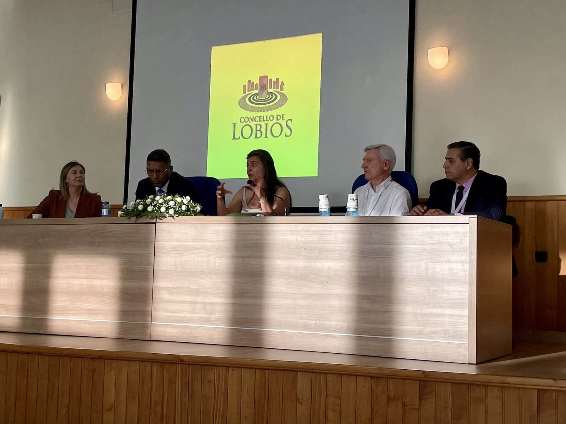 Taller de cooperación turística en Lobios Alcaldesa